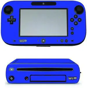 LidStyles Vinyl Protection Skin Kit Decal Sticker Compatible with Wii U Console BLUE
