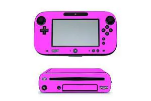 LidStyles Vinyl Protection Skin Kit Decal Sticker Compatible with Wii U Console PINK