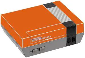 LidStyles Vinyl Protection Skin Kit Decal Sticker Compatible with NES Console ORANGE LidStyles Vinyl Protection Skin Kit Decal Sticker Compatible with NES Console ORANGE