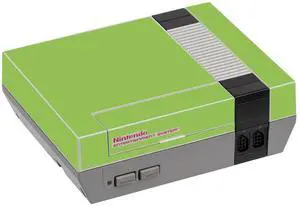 LidStyles Vinyl Protection Skin Kit Decal Sticker Compatible with NES Console GREEN LidStyles Vinyl Protection Skin Kit Decal Sticker Compatible with NES Console GREEN