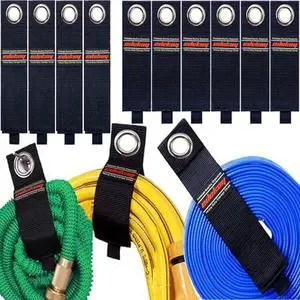 Extension Cord Holder Organizer 10Pack - Heavy Duty Storage Straps 17/13 Wrap Hanger Holds100lbs Rope Hose for Garage Organization