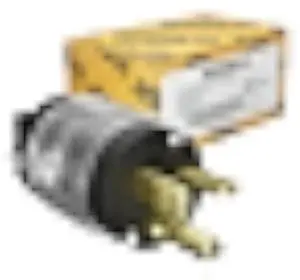 Journeyman-Pro 520PV-LIT Lighted 20 Amp 120-125 Volt, NEMA 5-20P, 2Pole 3Wire, Straight Blade, Male Plug Replacement Cord Outlet Connector, Commercial Grade PVC Power Indicating (Black LIT 1-Pack)