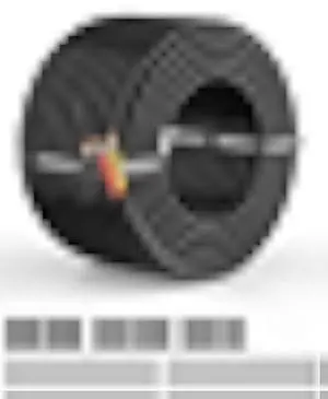 NAOEVO 16 Gauge Wire 3 Conductor Electrical Wire, 16 AWG Stranded PVC Cord, 12V Low Voltage/Tinned Copper/Flexible Cable for Automotive Wiring, Lamp Cord, Marine Cable (50FT)