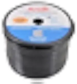 SPT-2 18/2 Low Voltage Landscape Wire 250FT - 18 Gauge 2 Conductor Stranded Copper Cable for Outdoor Lighting, Direct Burial Waterproof Electrical Wire, Black