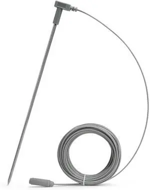 GroundLuxe Grounding Rod for Earthing  40ft Conductive Cord & Stainless Steel Ground Stake  Use Outdoors for Grounding Mats, Sheets, Pillowcases, and Earthing Products  Easy Plug-in Kit