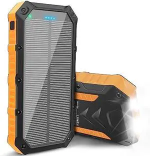 Solar-Power-Bank-Portable-Charger-42800mAh Solar Phone Charger with 4 USB Ports/LED Flashlight Fast Charge USB C External Backup Battery Pack Compatible with iPhone Tablet, for Outdoor, Camping Solar-Power-Bank-Portable-Charger-42800mAh Solar Phone Charger with 4 USB Ports/LED Flashlight Fast Charge USB C External Backup Battery Pack Compatible with iPhone Tablet, for Outdoor, Camping