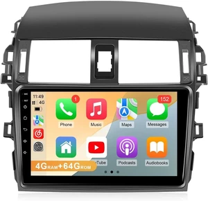 Leadfan 64G Car Radio for Toyota Corolla 2009 2010 2011 2012 2013, 9inch Screen for Corolla Stereo with Carplay Android Auto GPS Backup Camera Leadfan 64G Car Radio for Toyota Corolla 2009 2010 2011 2012 2013, 9inch Screen for Corolla Stereo with Carplay Android Auto GPS Backup Camera