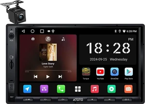 ATOTO A5L 7" Android Double DIN Car Stereo, Wireless CarPlay & Android Auto ATOTO A5L 7" Android Double DIN Car Stereo, Wireless CarPlay & Android Auto