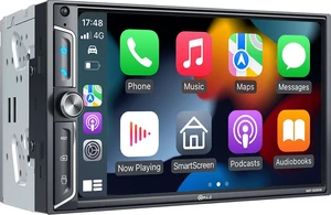 PLZ 7" QLED Wireless Double Din Car Stereo - Apple CarPlay & Android Auto, 240W 4.2CHN, 2 Subwoofers Outputs, SWC, Bluetooth, FM/AM Car Radio, Backup Camera PLZ 7" QLED Wireless Double Din Car Stereo - Apple CarPlay & Android Auto, 240W 4.2CHN, 2 Subwoofers Outputs, SWC, Bluetooth, FM/AM Car Radio, Backup Camera