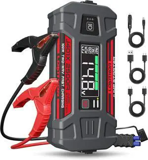 LOKITHOR J401X Jump Starter, -40 Auto-Heating Tech, 2500A 12V Battery Jumper Starter Portable Battery Booster Pack (8.5L Gas/6.5L Diesel) with 20000mAh Power Bank, 100W Fast Charging, LED Light LOKITHOR J401X Jump Starter, -40 Auto-Heating Tech, 2500A 12V Battery Jumper Starter Portable Battery Booster Pack (8.5L Gas/6.5L Diesel) with 20000mAh Power Bank, 100W Fast Charging, LED Light