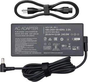 240W Laptop Charge for ASUS ROG Strix G15 G17 Scar 15 Scar 17 G513 G533 Zephyrus G14 G15 M16 GA402 GA503 GU603 Gaming Laptop 240W Laptop Charge for ASUS ROG Strix G15 G17 Scar 15 Scar 17 G513 G533 Zephyrus G14 G15 M16 GA402 GA503 GU603 Gaming Laptop