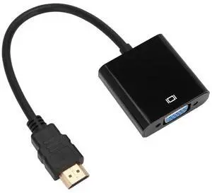 To VGA Male To VGA RGB Female Video Converter Adapter Male To Female Cable 1080P For PC Male-Female Adapter Converter