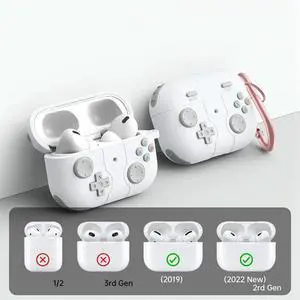 Suitable For Pro2 Protective Case Bluetooth Headset Case Silicone Protective Case Red Durable