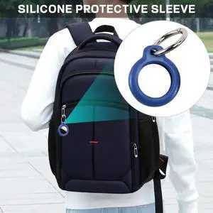 4 Pack PC + Plastic Case Compatible With Protective Cover Accessory For Airtags Case, Air Tag Keychain 4 Pack PC + Plastic Case Compatible With Protective Cover Accessory For Airtags Case, Air Tag Keychain