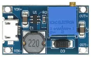 10Pcs MT3608 Adjustable Step Up Module Voltage Regulator 2V-24V To 5V-28V 2A Step-Up DC-DC