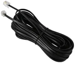 RJ11 6P4C Telephone Cable Cord ADSL Modem 10 Meters