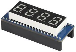 4-Digit 8-Segment Display Module For Raspberry Pi Pico, Embedded 74HC595 Driver, SPI-Compatible, Easy To Drive