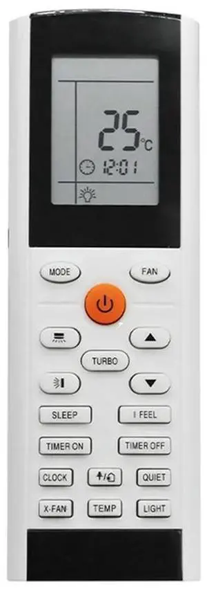 Air Conditioner Remote Control YACIFB YAC1FB YAC1FB6 YAC1FB9 for Air Conditioner Tadiran Electrolux Gree ZACS-07 HPF