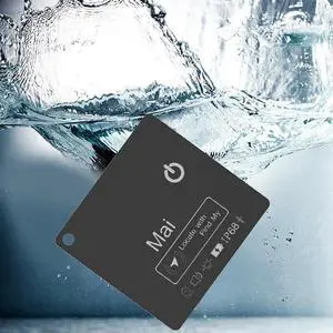 Mini Gps Tracking Device Wireless Charging Tracking Location Gps Locator Tag Work With Find My