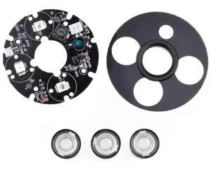 2X 3 Array IR LED Spot Light Infrared 3X IR LED Board For CCTV Cameras Night Vision (53Mm Diameter) 2X 3 Array IR LED Spot Light Infrared 3X IR LED Board For CCTV Cameras Night Vision (53Mm Diameter)