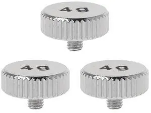 3X Headshell 4G Shell Weight Turntable l Electric Instrument Parts For SL1200 SL1210 MK2 3 5 M5G Stylus DJ,Silver