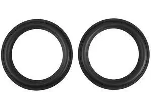 2pcs 8inch Loudspeaker Speaker Rubber Edge Repair  Parts Kit High Elasticity Woofer Surround for Home Theater Audio Loudspeaker