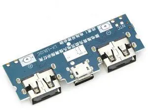 3X Micro-USB/Type-C 5V 2.4A Dual USB Boost Charger Board Mobile Power Bank Accessories For Phone DIY A