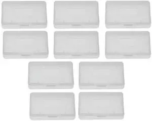 10pcs Transparent Anti Dust Cover Cartridge Game Case Box Protective for Game Boy Advance GBA Game Protection Accessory