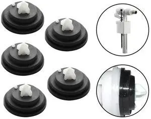 5pc Replacement Rubber Diaphragm Washer Fits All Siamp Fill Valves Ballvalve Bottom And Side Inlet Filling Valves