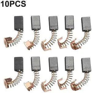 10pcs Carbon Brushes 5x8x12mm Spare Parts For Black Decker Angle Grinder G720 Electric Motors Carbon Brush Power Tools
