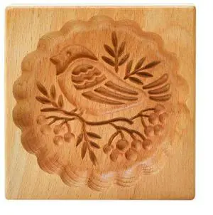Wooden Cookie Mold Creative Animal DIY Shapes Cookie Stamp Biscuit Mold for Home Holiday Party Dessert Bakery Tools