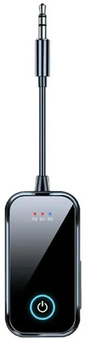 Bluetooth 5.4 Audio Receiver And Transmitter Bluetooth Transmitter For Car 2 In 1 Wireless Aux Audio Adapter