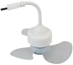 Indoor Ceiling Fan Light E27 Base/USB Light Bulb Fan with Socket Hose Extender Small Ceiling Fan Light for Kitchen Room
