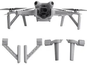 Extended Landing Gear Leg Portable Increased Height Bracket Drone Accessories Gray For MINI 4 PRO