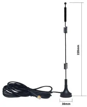 12dBi Antenna 70g Linear Vertical -20° ~ +80° Assembly PARTS Spare High Gain 4G LTE 1 Pc est For