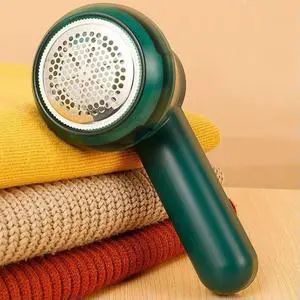 Electric Pellets Lint Remover Portable Sweater Shaver Defuzzer 6-Leaf Blades Pilling Fuzz Remover for Home TravelHome Supplies