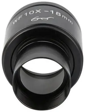 WF10X Wide-Angle Eyepiece 18Mm Field Of View High Eye Point Wide Angle Biological Microscope Eyepiece