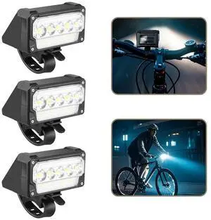 Bicycle Front Light Super Bright Bicycle Light Waterproof Bike Flashlight 5 Level Dimmable Bike Safety Lamp Cycling Accessories