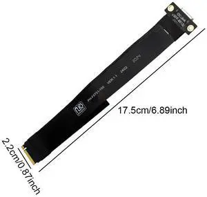 M.2 NVMe PCIE 4.0 To Oculink SFF-8611 SFF-8612 Female Adapter Cable Laptop External Graphics Card Extension Cable