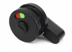 Bathroom Toilet Wc Indicator Privacy Dead Bolt Door Lock Latch Vacant Engaged Privacy WC Plastic Latch Bathroom Indicator Lock