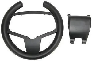 PS5 Racing Steering Wheel Adjustable Clamp Force Feedback  Flexible for DualSense Controller Sim Racing Game Accessories Black