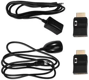 IR Extender For -Remote Control Adapter Receiver Transmitter Cable Kit Two-Way Switch