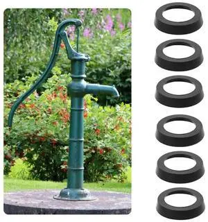 6 Pcs Pump Leathers Gasket 75mm Rubber Cup Seal Kit For Spout Hand Press Home Improvement Accessory 6 Pcs Pump Leathers Gasket 75mm Rubber Cup Seal Kit For Spout Hand Press Home Improvement Accessory