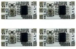 LED Driver Module 4PCS DC-DC Constant Current Converter DC 3-6V 28-1500Mah Adjustable Output Current PWM Controller LED Driver Module 4PCS DC-DC Constant Current Converter DC 3-6V 28-1500Mah Adjustable Output Current PWM Controller