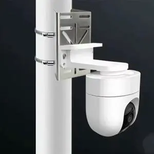 Camera Pole Mount Bracket Universal Vertical Pole Mount Adapter Bracket Camera Clamp