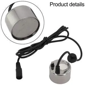 DC 24V Fog Maker Without Light 38mm Balcony Garden Waterscape Mist Sprayer Humidifier Clamp Belt Heads Pond Accessory