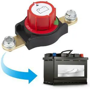 On/Off 300A Disconnect Switch Top Post Switch Marine Switch for Car Vehicle RV and Boat