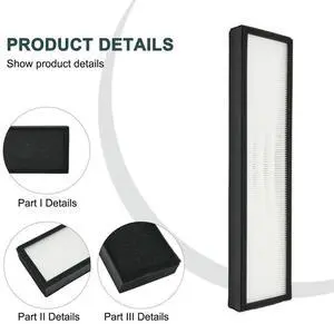 For GermGuardian FLT5000 C Replacement Filter For AC5000 Series High Efficiency Activated Carbon Pre Filter Easy Installation