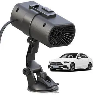 12V 200W Car Heater Demister Universal Window Windshield Defrosting Heater Adjustable Portable Car Heater Car Accessories