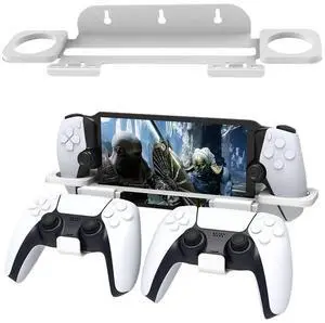 For PS5 Portal Game Console Wall Stand Controller Holder Wall Stand Universal Organizer for PS5 Game Controllers